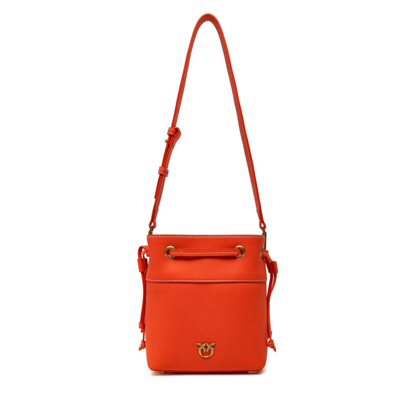 Дамска чанта PINKO SECCHIELLO MINI 104303 A29Q L84Q Червен цвят на ниска цена