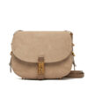 Дамска чанта PINKO Saddle Classic PE 25 PLTT 103830 A29N Бежов цвят на ниска цена