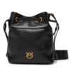 Дамска чанта PINKO Secchiello Mini Al 25-26 104303 A0QO Черен цвят на ниска цена