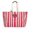 Дамска чанта PINKO Shopping Bag Extra PE 25 PLTT 104754 A2G5 Розов цвят на ниска цена