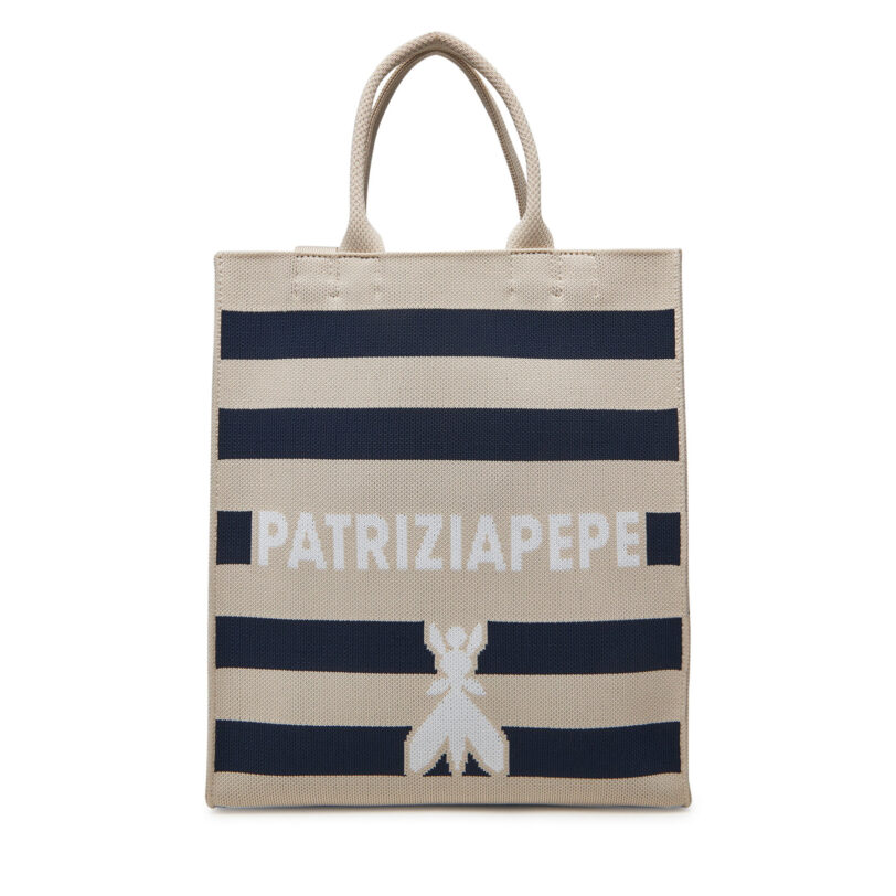 Дамска чанта Patrizia Pepe 2B0123/K264 Бежов цвят на ниска цена