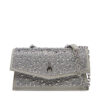 Дамска чанта Patrizia Pepe 8B0032/L083-FF45 Сив цвят на ниска цена