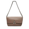 Дамска чанта Patrizia Pepe 8B0279/L165-B744 Кафяв цвят на ниска цена