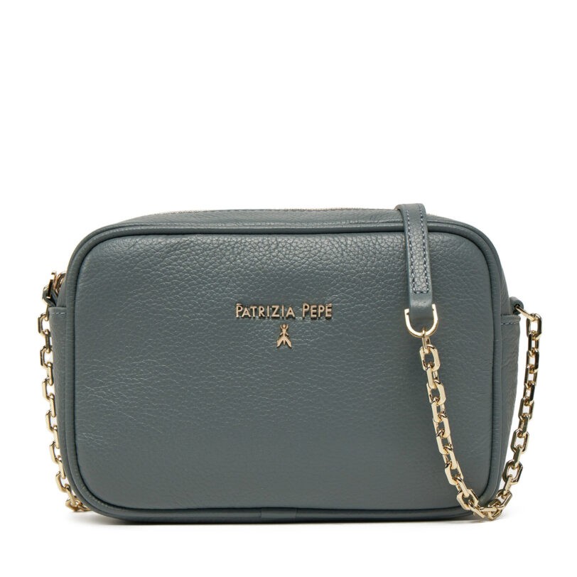 Дамска чанта Patrizia Pepe CB0071/L001-G600 Зелен цвят на ниска цена