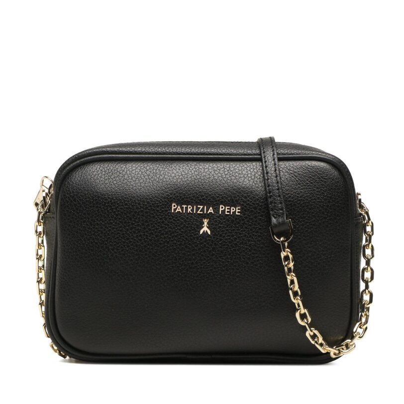 Дамска чанта Patrizia Pepe CB0071/L001-K103 Черен цвят на ниска цена