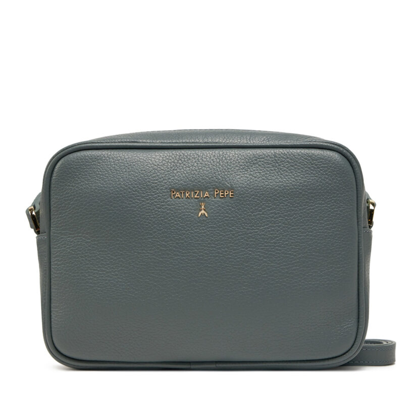 Дамска чанта Patrizia Pepe CB8985/L001 Сив цвят на ниска цена