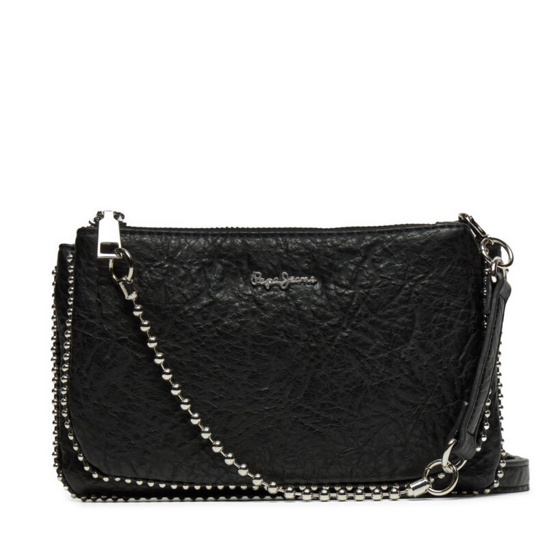 Дамска чанта Pepe Jeans PL031564 Черен цвят на ниска цена