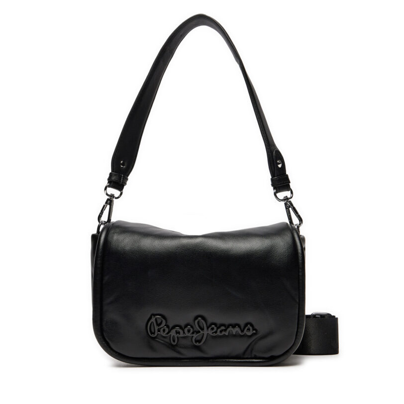 Дамска чанта Pepe Jeans PL031571 Черен цвят на ниска цена