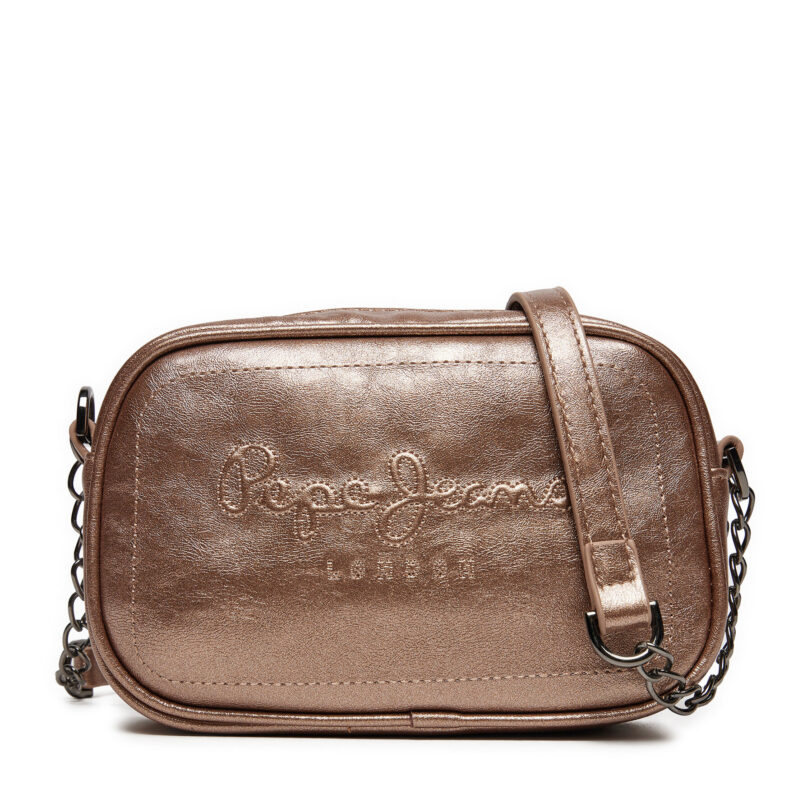 Дамска чанта Pepe Jeans PL031577 Меден цвят на ниска цена