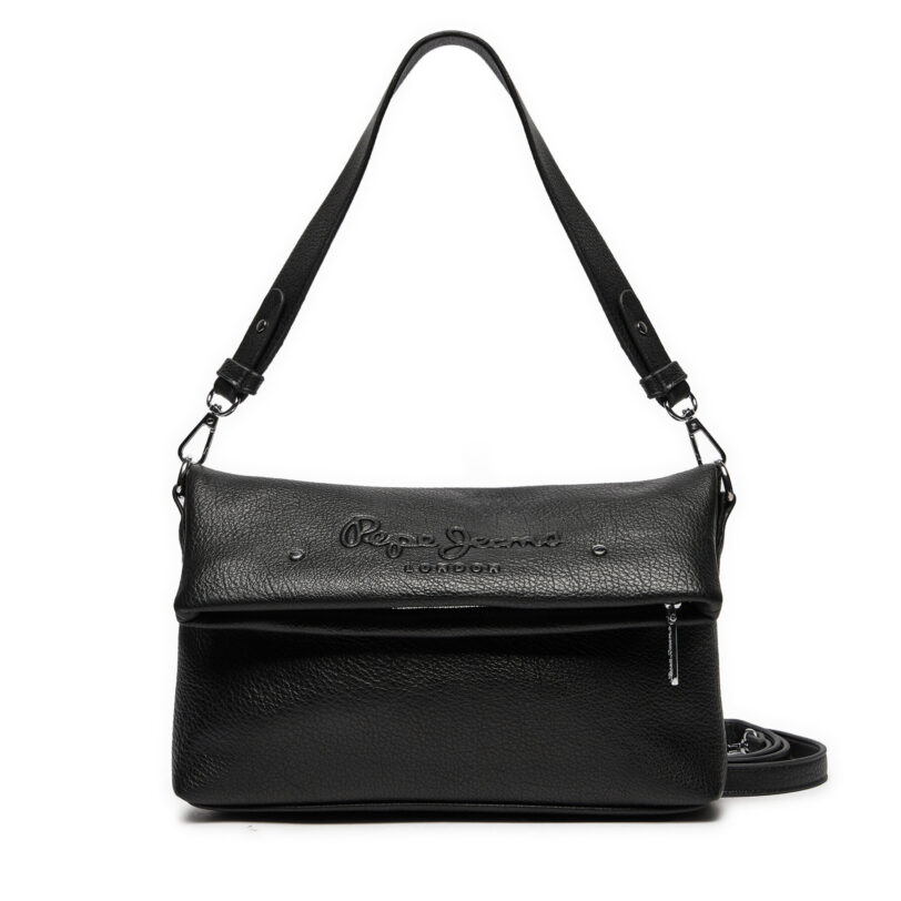 Дамска чанта Pepe Jeans PL031586 Черен цвят на ниска цена