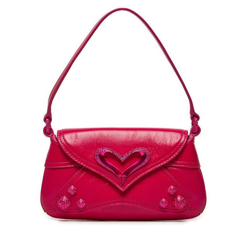 Дамска чанта Pinko 520 Shoulder Baby PE 24 PLTT 102830 A1RR Розов цвят на ниска цена