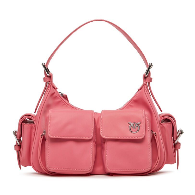 Дамска чанта Pinko Cargo Bag PE 24 PLTT 102794 A1J4 Розов цвят на ниска цена