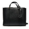 Дамска чанта Pinko Carrie Shopper Classic PE 24 PLTT 102833 A1LF Черен цвят на ниска цена