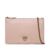 Дамска чанта Pinko Flat Classic PE 23 PCPL 100455 A0F1 Розов цвят на ниска цена