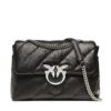 Дамска чанта Pinko Love Big Puff Cl PE 23 PLTT 100037 A0F2 Черен цвят на ниска цена