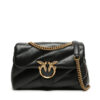 Дамска чанта Pinko Love Classic Puff Cl AI 23-24 PLTT 100038 A0F2 Черен цвят на ниска цена