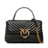 Дамска чанта Pinko Love Lady Puff Classic Cl PE 23 PLTT 100043 A0GK Черен цвят на ниска цена
