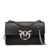 Дамска чанта Pinko Love One Classic Dc PE 23 PLTT 100941 A0F1 Черен цвят на ниска цена