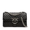 Дамска чанта Pinko Love One Classic Dc. AI23-24 PLTT 100941 A0GK Черен цвят на ниска цена