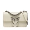 Дамска чанта Pinko Love One Mini Dc . PE 23 PLTT 100074 A0F1 Екрю цвят на ниска цена