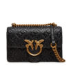 Дамска чанта Pinko Love One Mini Dc AI 24-25 PLTT 100074 A1YB Черен цвят на ниска цена