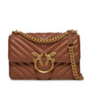 Дамска чанта Pinko Love One Mini Dc PE 24 PLTT 100074 A0GK Кафяв цвят на ниска цена