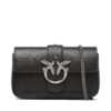 Дамска чанта Pinko Love One Pocket C PE 23 PLTT 100061 A0F1 Черен цвят на ниска цена