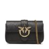 Дамска чанта Pinko Love One Pocket C PE 23 PLTT 100061 A0F1 Черен цвят на ниска цена