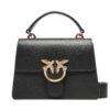 Дамска чанта Pinko Love One Top Handle Mini Light PE 23 PLTT 100071 A0F1 Черен цвят на ниска цена