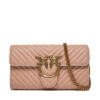 Дамска чанта Pinko Love One Wallet C . AI 23-24 PLTT 100062 A0GK Розов цвят на ниска цена