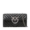 Дамска чанта Pinko Love One Wallet C PE 23 PLTT 100062 A0GK Черен цвят на ниска цена