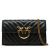 Дамска чанта Pinko Love One Wallet C PE 23 PLTT 100062 A0GK Черен цвят на ниска цена