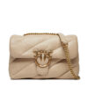 Дамска чанта Pinko Love Puff Classic Cl . AI 24-25 PLTT 100038 A0F2 Бежов цвят на ниска цена