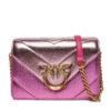 Дамска чанта Pinko Lowe Click Mini 100067 A1YA Розов цвят на ниска цена