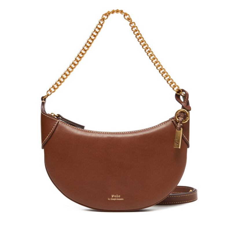 Дамска чанта Polo Ralph Lauren 428977210002 Кафяв цвят на ниска цена