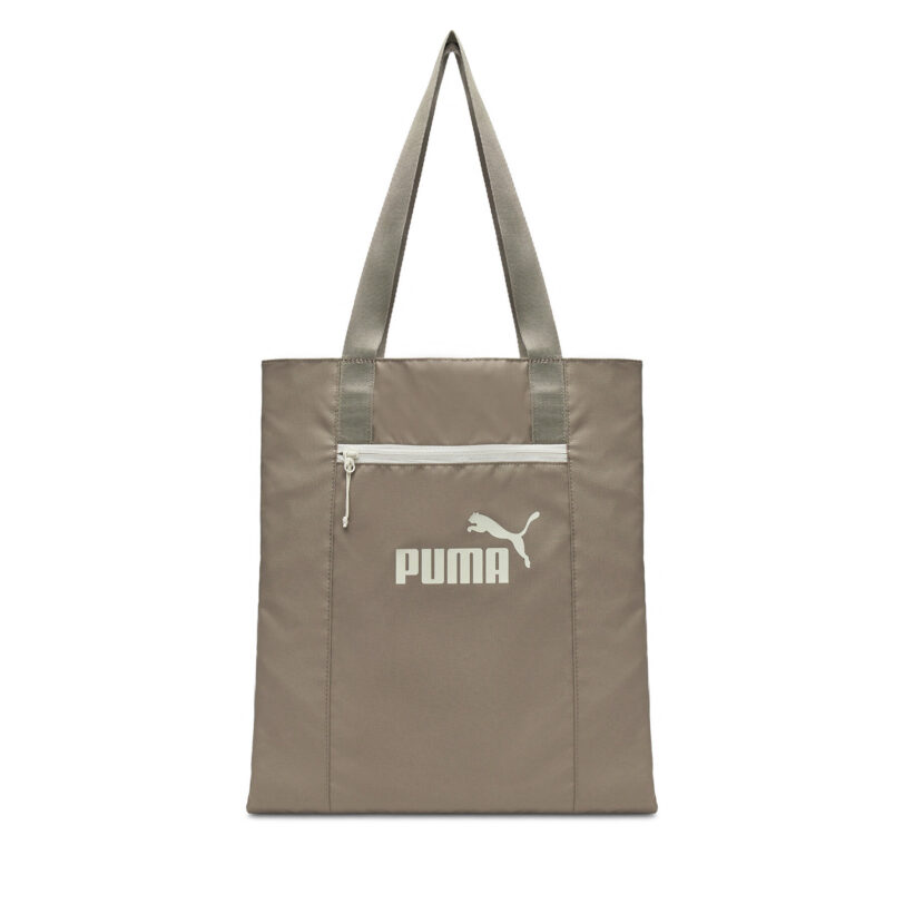 Дамска чанта Puma BASE EA TOTE 9172403 Бежов цвят на ниска цена