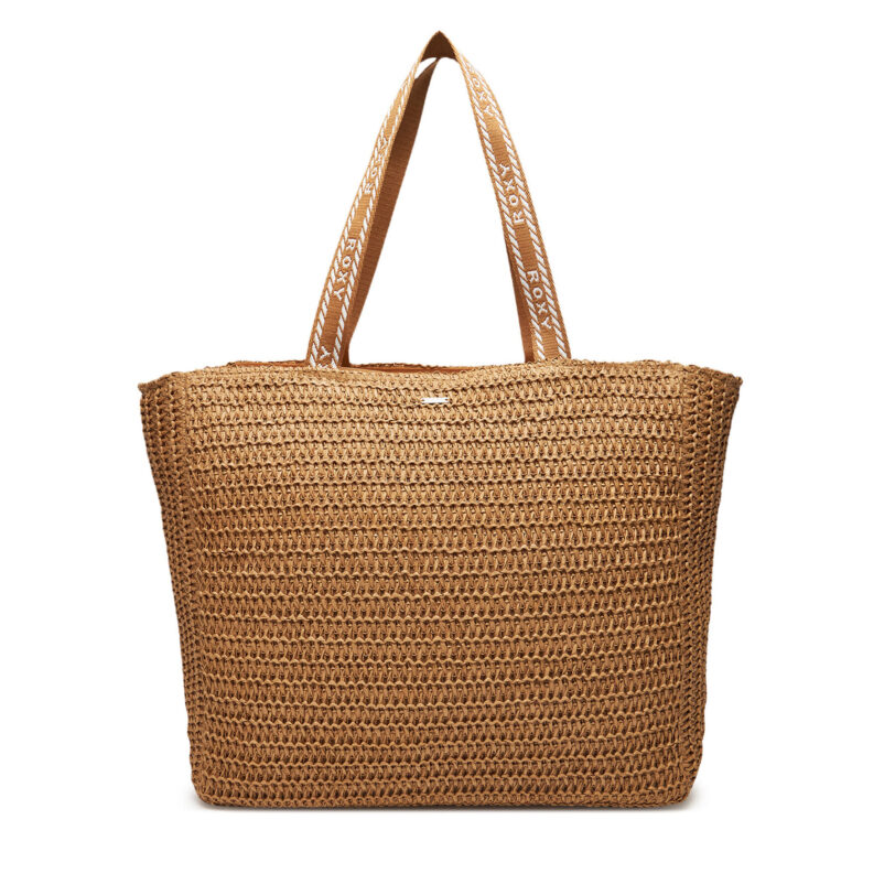 Дамска чанта Roxy Spotless Sunnies Tote shopERJBT03411 Бежов цвят на ниска цена