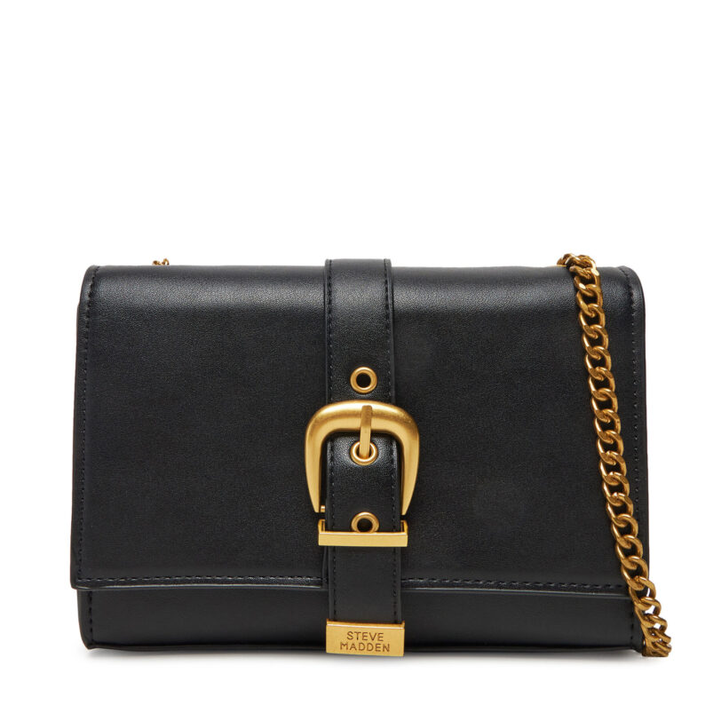 Дамска чанта Steve Madden Barch SM13001708 Черен цвят на ниска цена