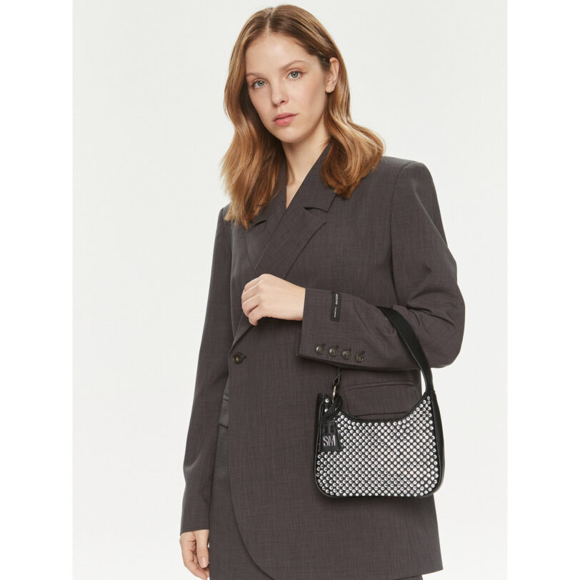 Дамска чанта Steve Madden Bcarlo-R SM13001040 Сребрист цвят на ниска цена