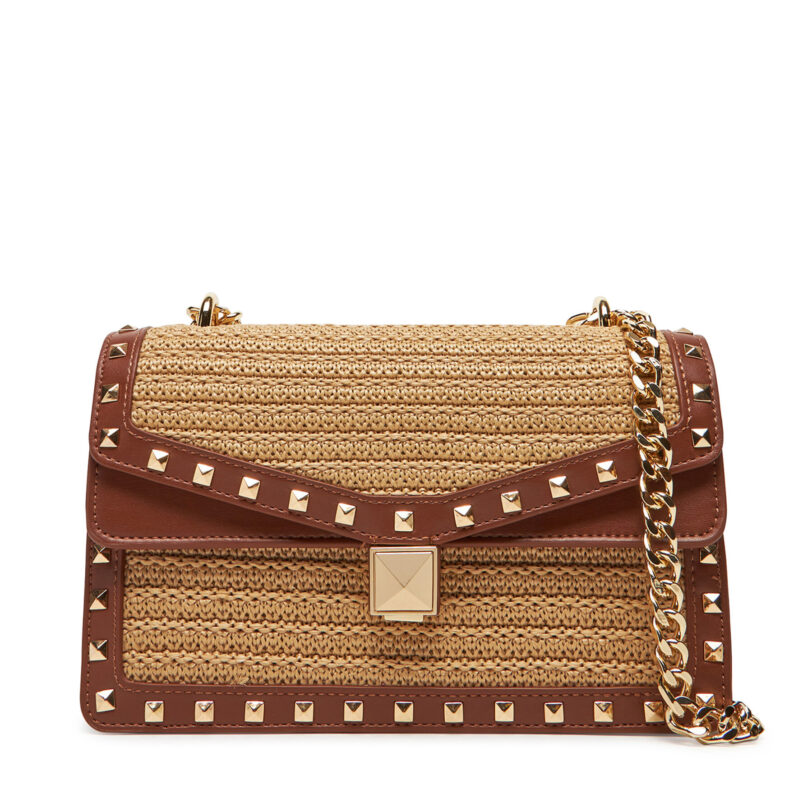 Дамска чанта Steve Madden Bcavet SM13001778 Кафяв цвят на ниска цена