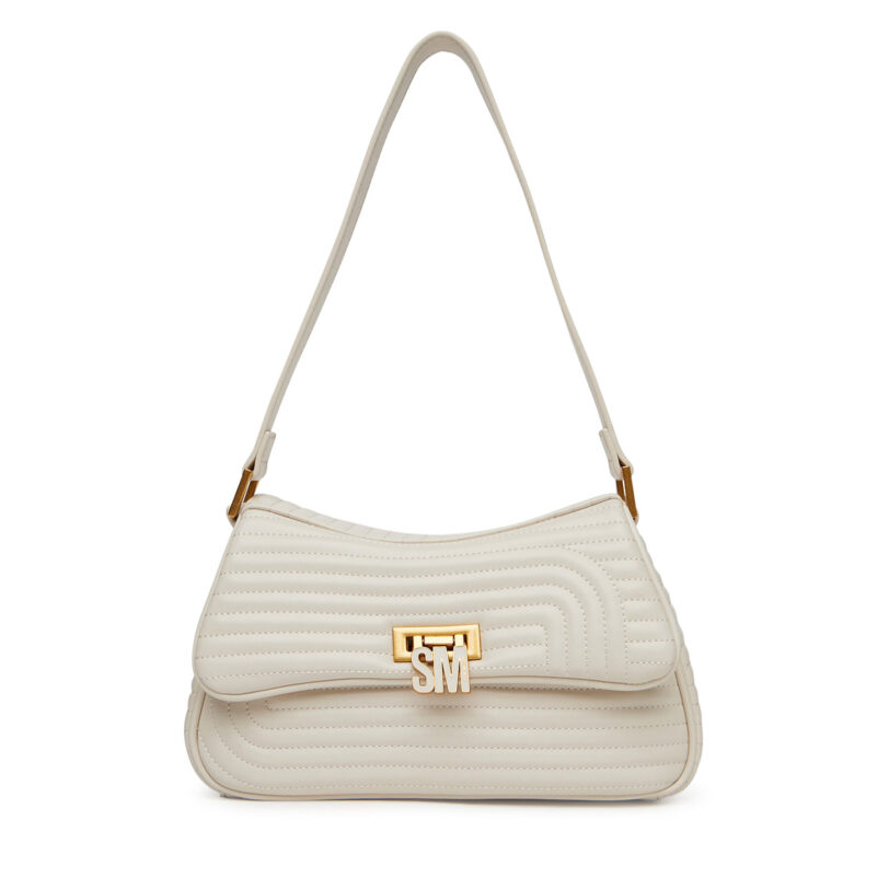 Дамска чанта Steve Madden Bkes SM13001723 Екрю цвят на ниска цена