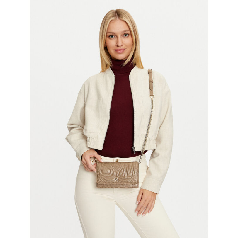 Дамска чанта Steve Madden Blastly SM13001562 Златист цвят на ниска цена