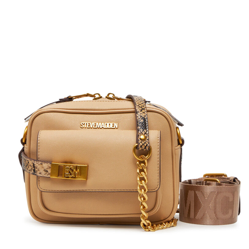 Дамска чанта Steve Madden Blite-E SM13001649 Бежов цвят на ниска цена