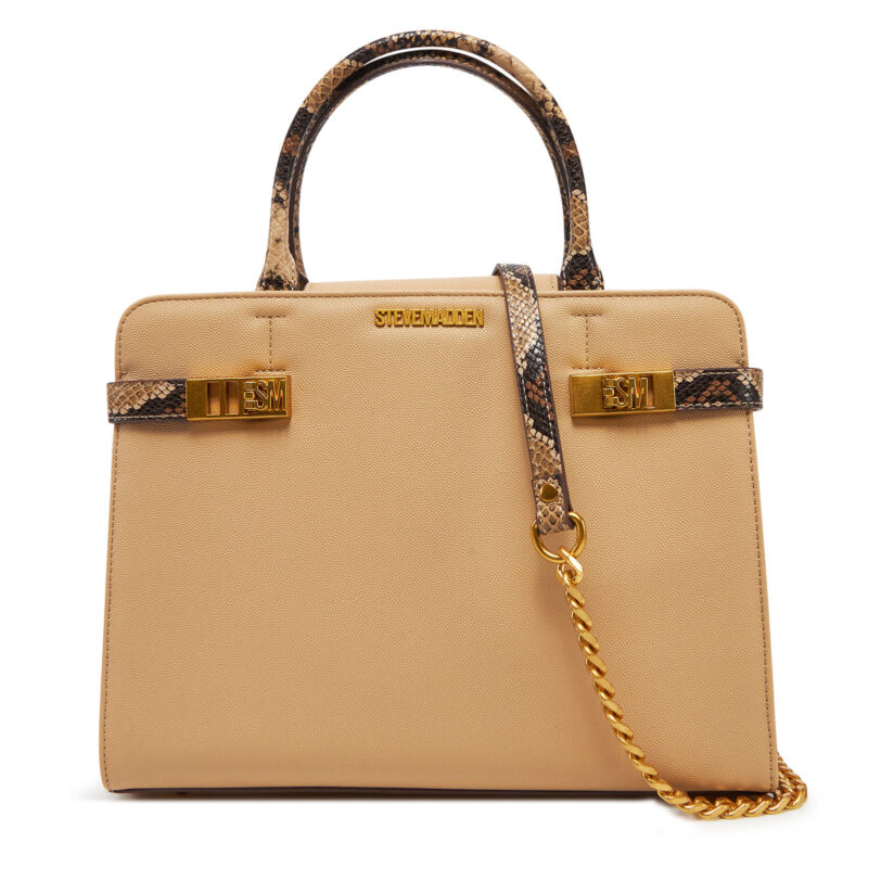 Дамска чанта Steve Madden Blorens SM13001647 Бежов цвят на ниска цена