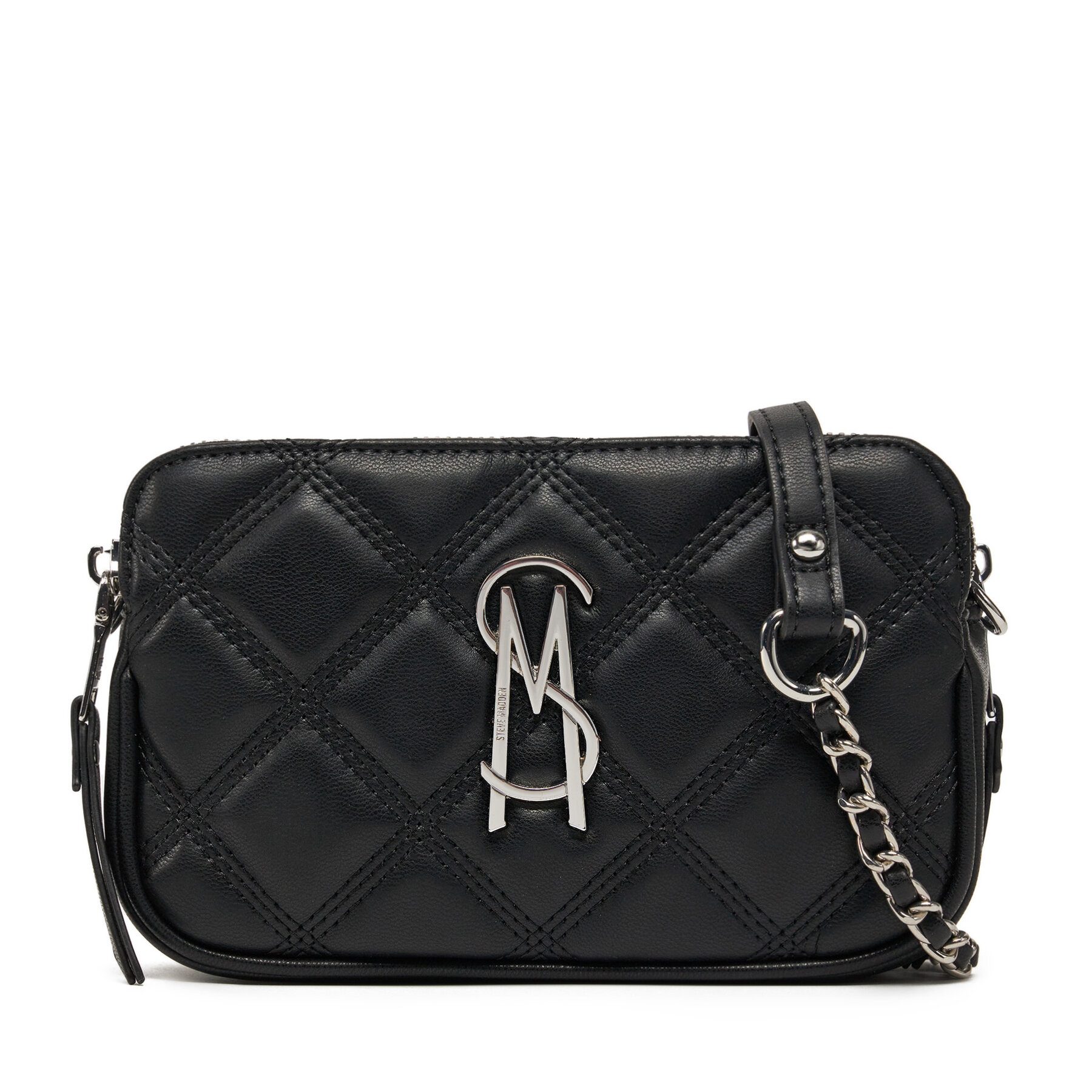 Дамска чанта Steve Madden Bmarvis SM13001088 Черен цвят на ниска цена