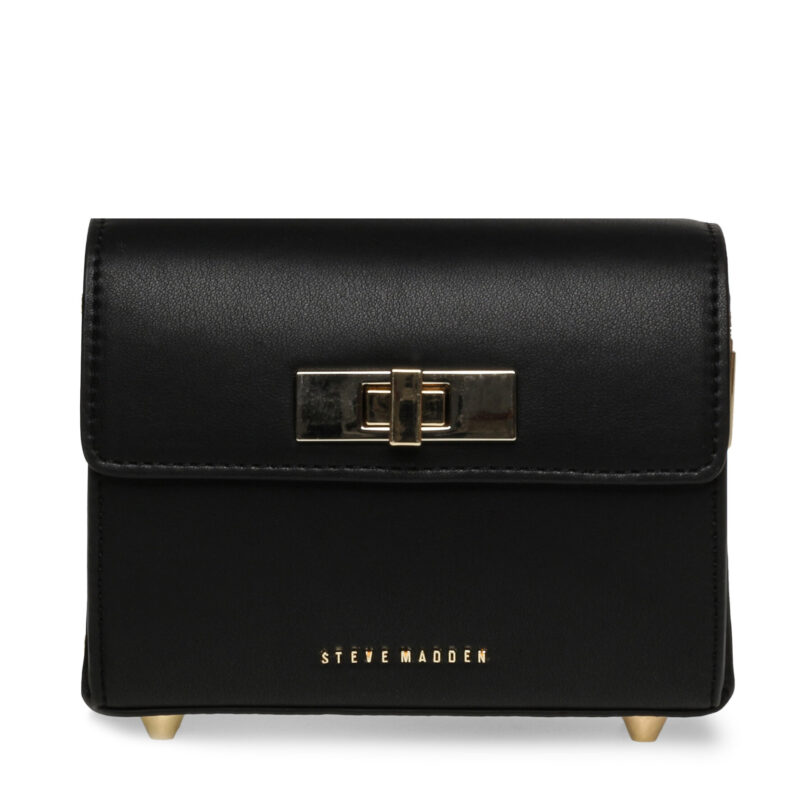 Дамска чанта Steve Madden Bminsk SM13001388-02002-BLK Черен цвят на ниска цена