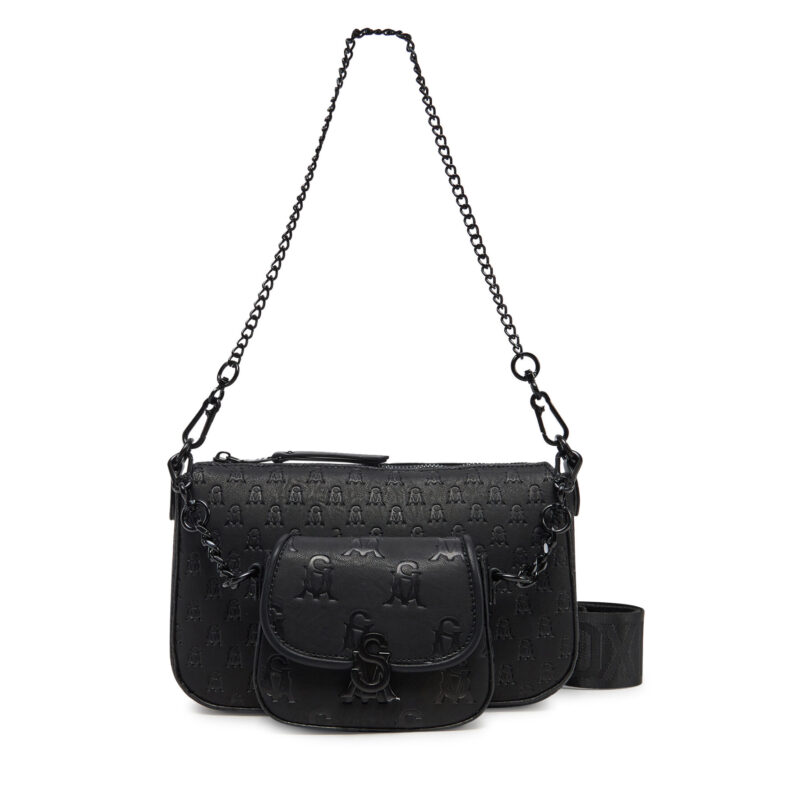 Дамска чанта Steve Madden Bnaim-X SM13001553 Черен цвят на ниска цена