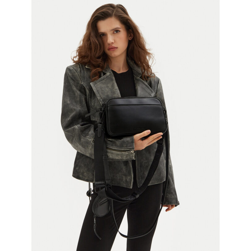 Дамска чанта Steve Madden Brotor SM13001588 Черен цвят на ниска цена