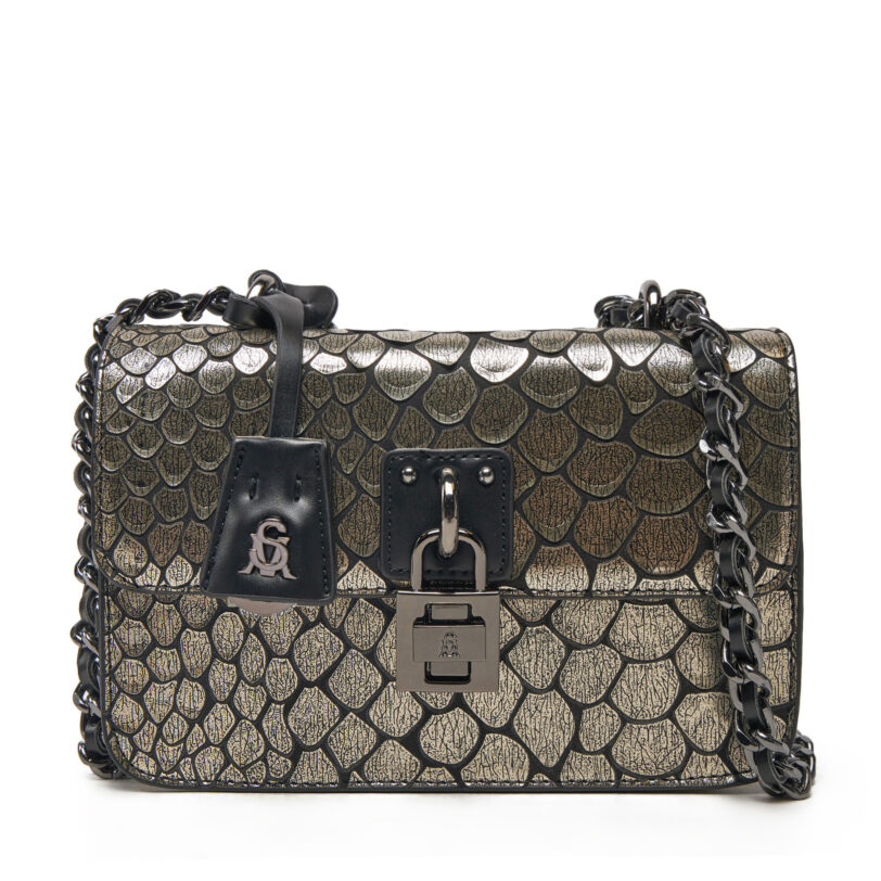 Дамска чанта Steve Madden Bscale SM13001578 Сребрист цвят на ниска цена