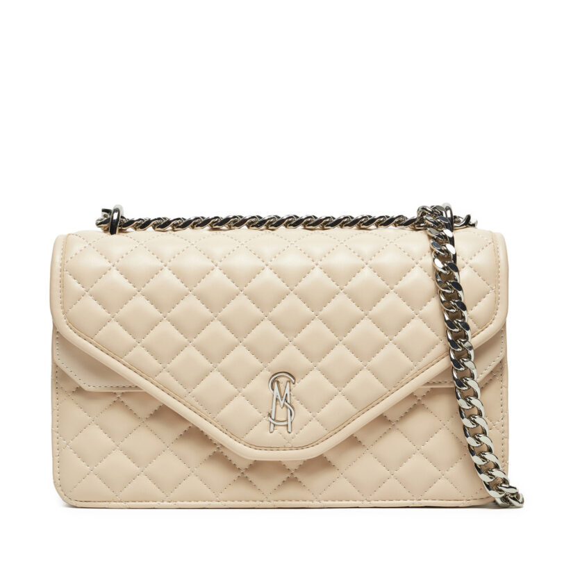 Дамска чанта Steve Madden Bsenza SM13001142 Екрю цвят на ниска цена